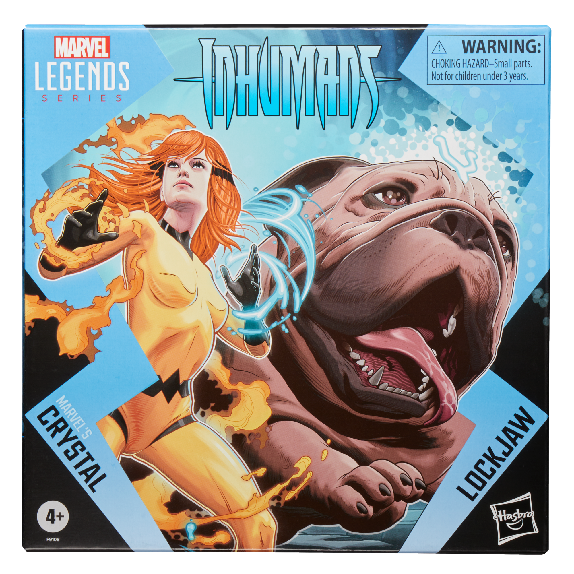 Marvel Legends Series Marvel's Crystal and Lockjaw
