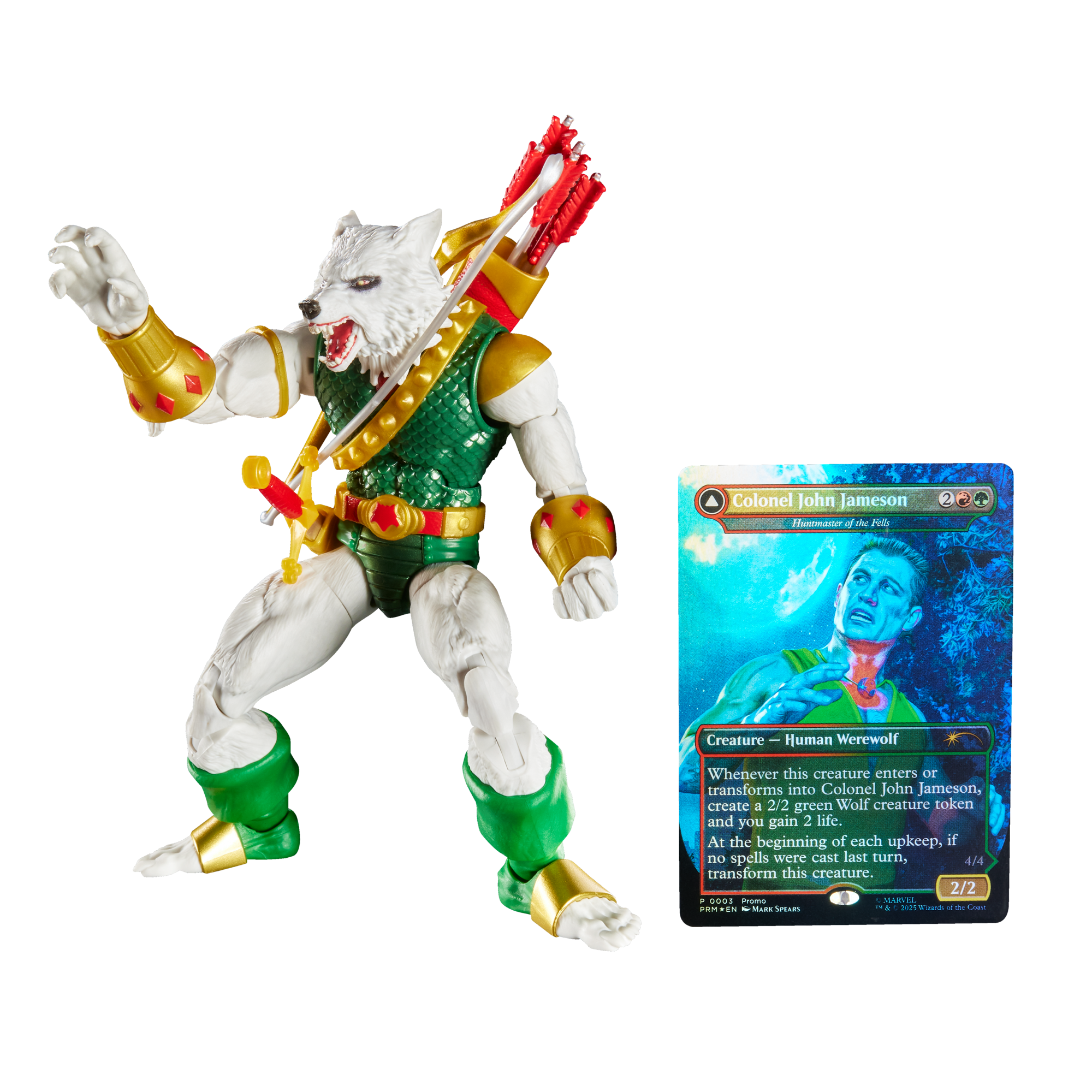 Marvel Legends Series Magic: The Gathering Man-Wolf