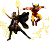 Marvel Legends Series Wolverine and Storm