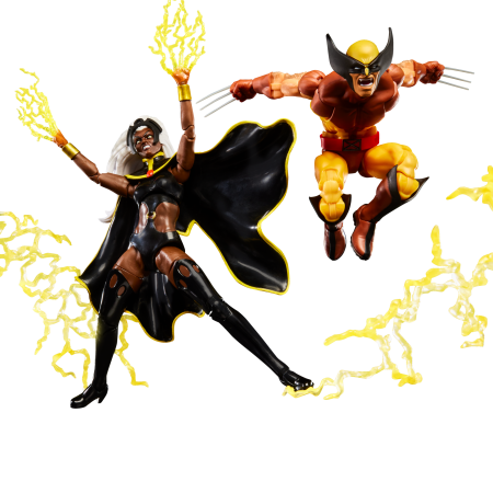 Marvel Legends Series Wolverine and Storm