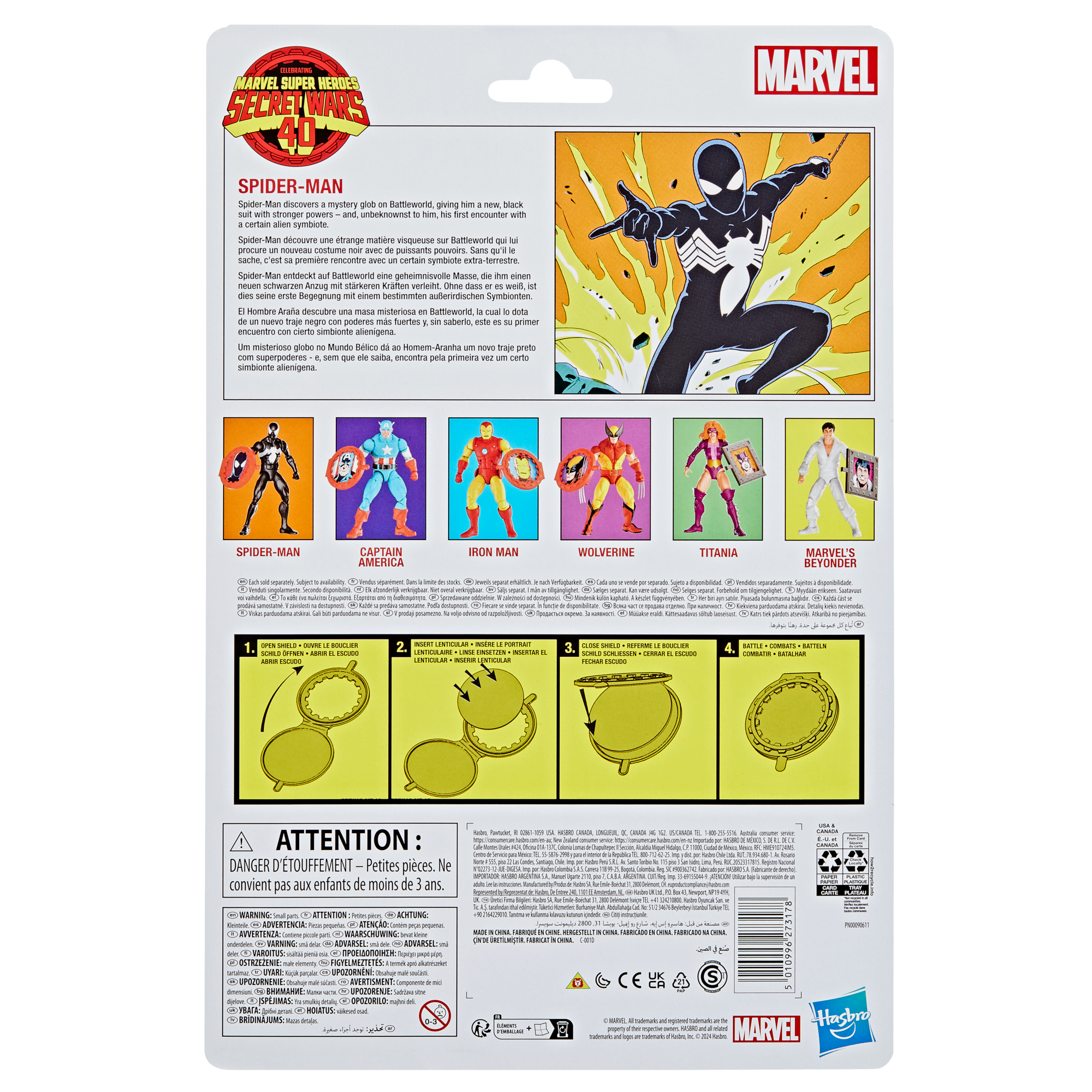 Marvel Legends Series Secret Wars Spider-Man
