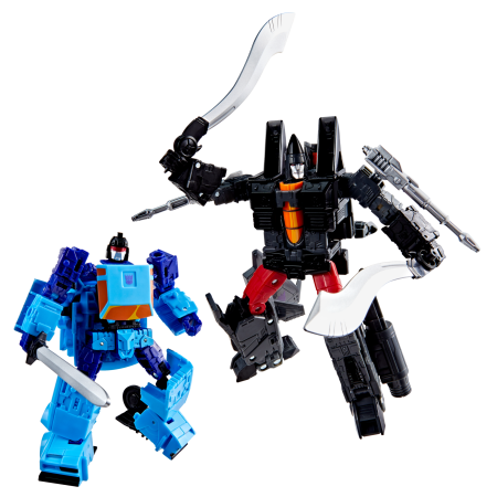 Transformers Studio Series MTMTE Collection Deluxe Class Transformers: Devastation Ground Soldier and Elite Seeker
