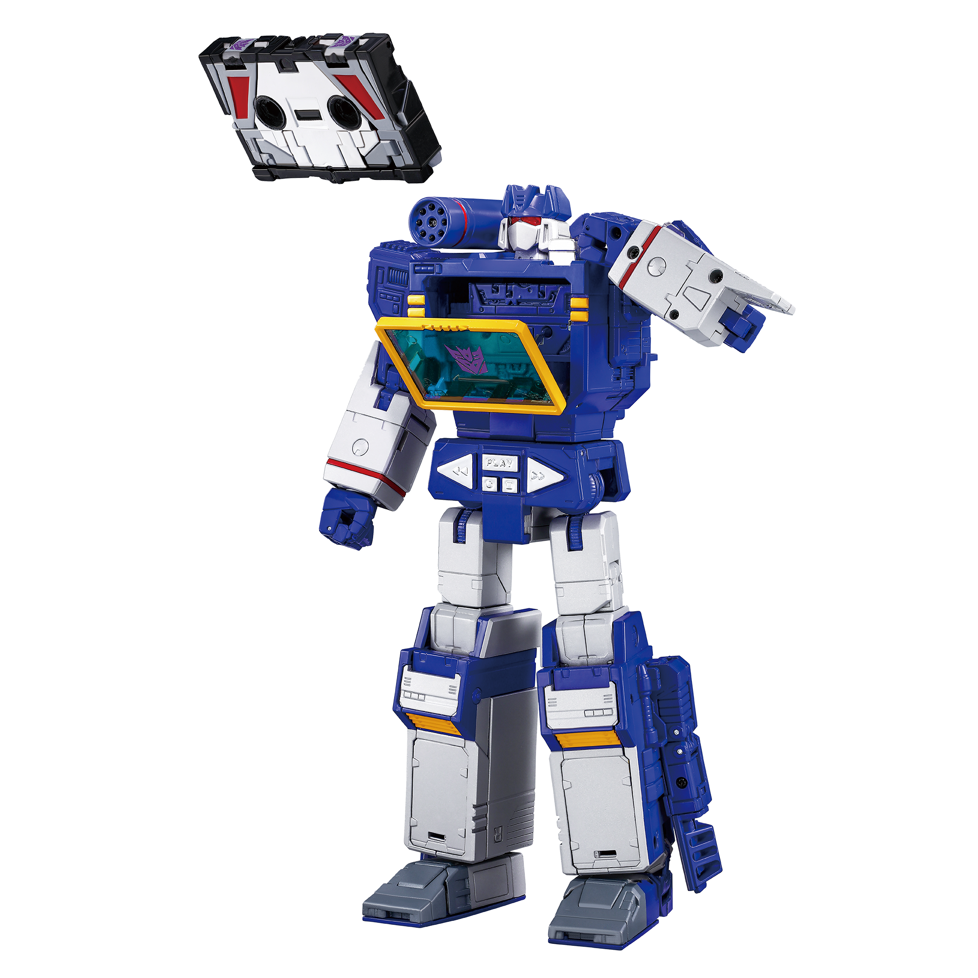 Transformers Takara Tomy MPG-19 Soundwave and Condor (Laserbeak)