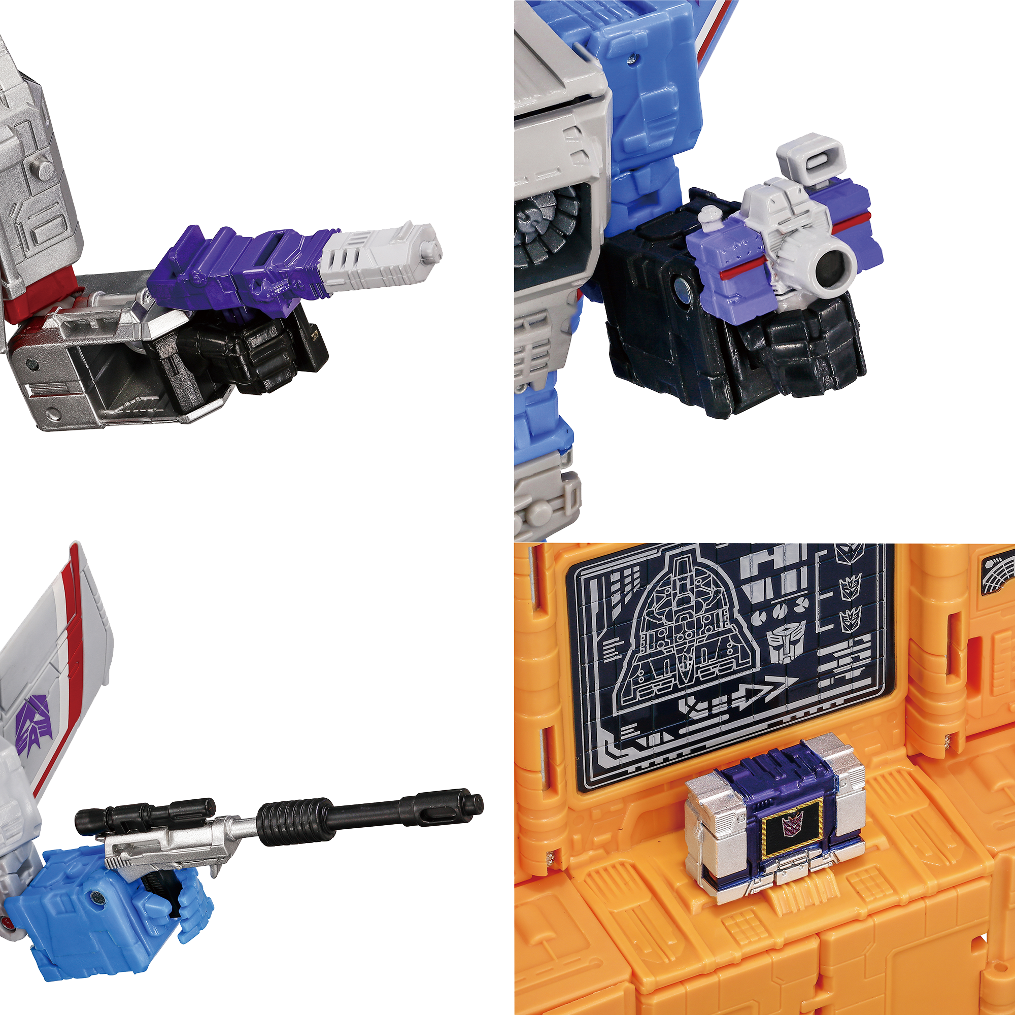 Transformers Takara Tomy Dramatic Capture Series Decepticons Part 2