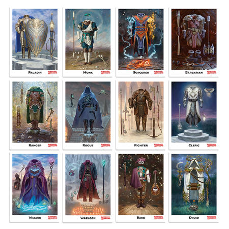 Dungeons & Dragons Classic Coin & Cards Set