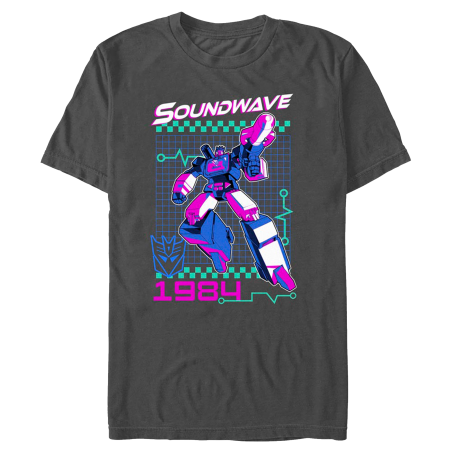 Transformers Soundwave Retro Men's T-Shirt