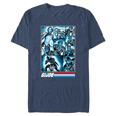GI Joe Retro Character Box Up Men's T-Shirt